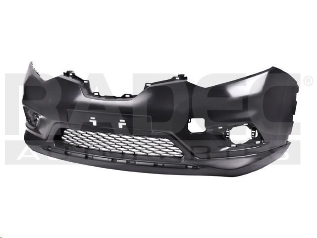 FASCIA DELANTERA NS X-TRAIL 15-17 C/REJILLA P/PINTAR S/SV/SL/ADVANCE/EXCLUSIVE/SENSE/ARMOR L4 4CILINDROS 2.5L 5 PUERTAS