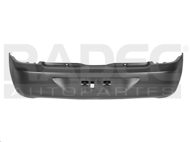FASCIA TRASERA RN CLIO 07-10 P/PINTAR COMFORT/ENERGY/EXPRESSION L4 4 CILINDROS 1.6L 5 PUERTAS