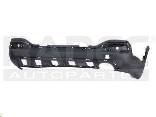 FASCIA TRASERA KI SORENTO 16-18 INFERIOR S/HOYO P/SENSOR CORRUGADA EX/LX L4/V6 4/6 CILINDROS 2.4/3.3L 5 PUERTAS