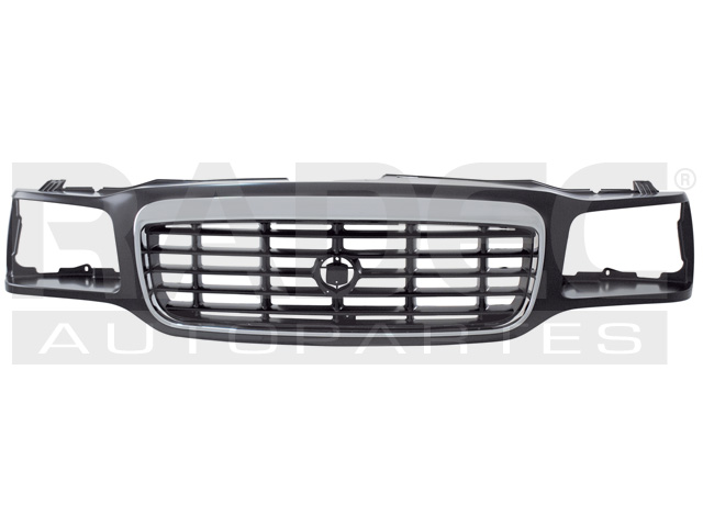 PARRILLA CD ESCALADE 99-00 CROMADA C/LINEAS NEGRAS BASE V8 8CILINDROS 5.7L 5 PUERTAS