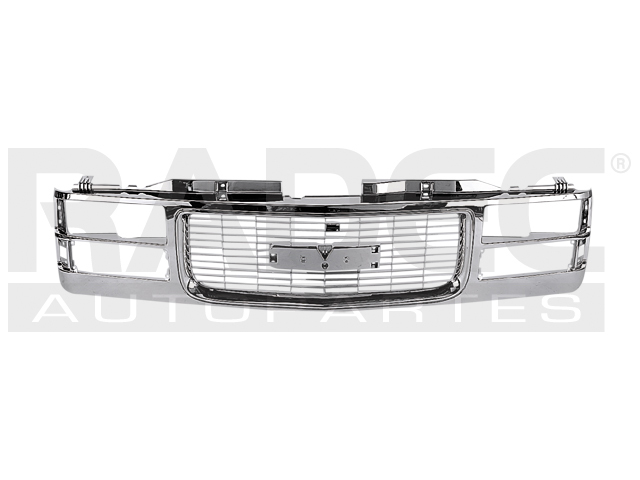 PARRILLA CV CHEYENNE 96-98/SIERRA 94-98/SUBURBAN 96-99 CROMADA COMPLETA