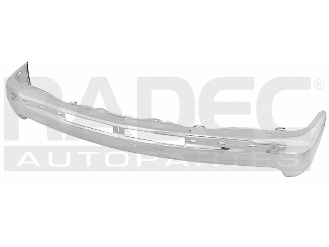 DEFENSA DELANTERA CV SILVERADO 99-02 CROMADO BASE/LS/LT/Z71/BASE/WT/BASE EXTENDED/BASE STANDARD V6/V8 6/8CILINDROS 4.3/4.8/5.3/6.0/8.1L 2/4 PUERTAS (U.T.P.)