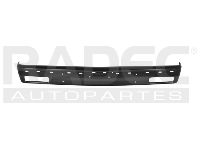 DEFENSA DELANTERA CV S-10 82-94 P/PINTAR C/BARRENO BASE/EL/BAJA/LT/TAHOE LT/TAHOE L4/V6 4/6CILINDROS 2.5/2.8/4.3L 2 PUERTAS (U.T.P.)