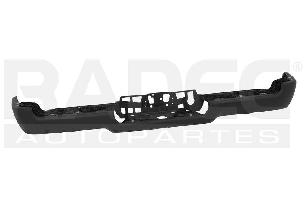 DEFENSA TRASERA DG RAM 19-23 LINEA NUEVA DOBLE ESCAPE P/PINTAR