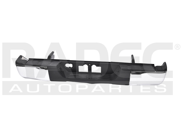 DEFENSA TRASERA TY TUNDRA 14-21 CROMADA COMPLETA S/BRAZOS S/HOYO P/SENSOR LIMITED/PLATINUM/SR5/SR/TRD V6/V8 6/8 CILINDROS 4.0/4.6/5.7L 4 PUERTAS