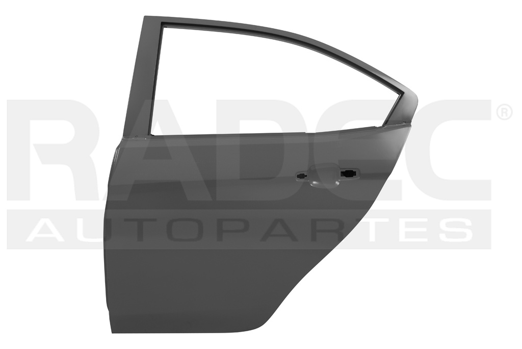 PUERTA TRASERA CV AVEO 18-23 LINEA NUEVA LS/LT/LTZ L4 4 CILINDROS 1.5L 4 PUERTAS IZQ