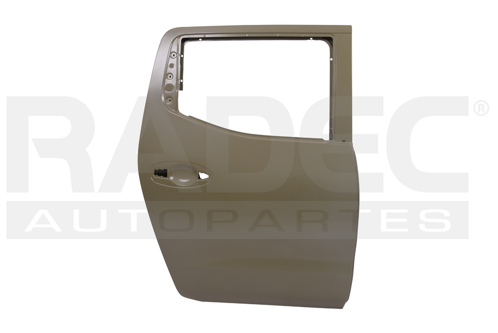 PUERTA TRASERA NS NP300 16-20 LE/XE/ESTACAS/PLATINUM/CHASIS CABINA L4 4 CILINDROS 2.5L 4 PUERTAS DER