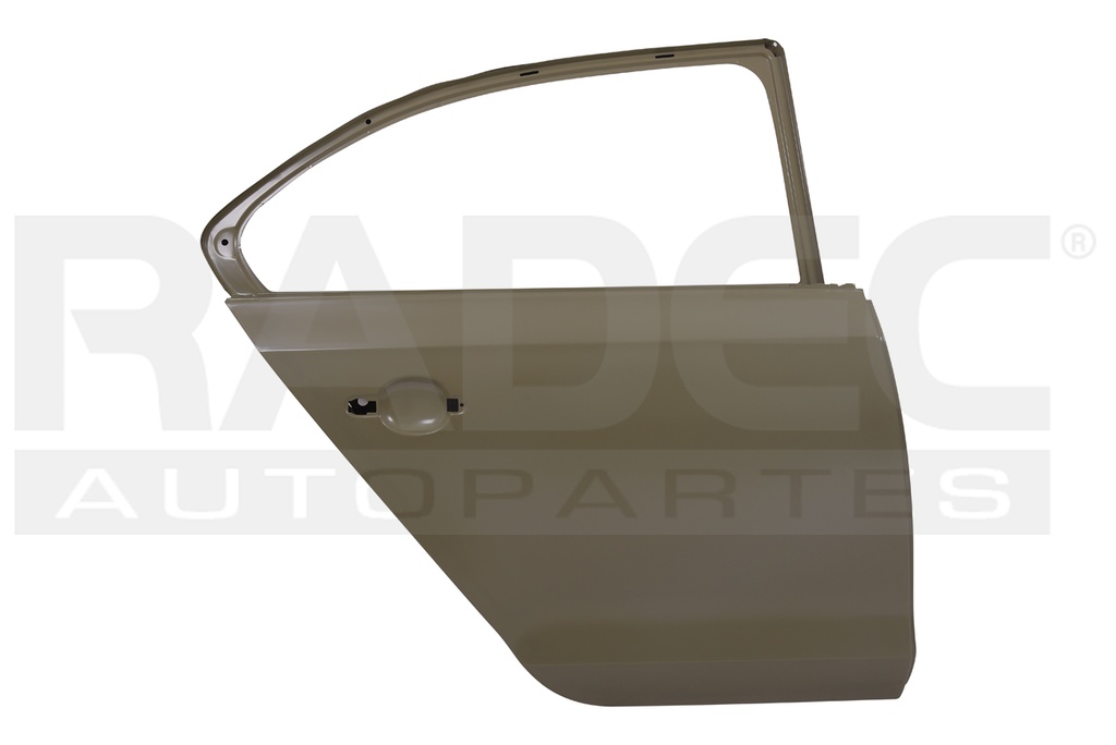 PUERTA TRASERA VW JETTA 11-18 BICENTENARIO/GLI/TDI/LIVE/STYLE/COMFORTLINE/HIGHLINE/TRENDLINE/SPORTLINE L4/L5 4/5 CILINDROS 2.0/2.5L 4 PUERTAS DER