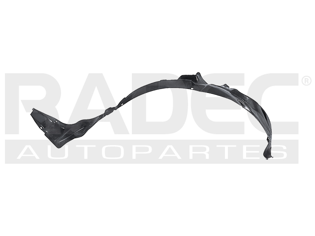TOLVA SALPICADERA FD ESCORT 97-02 4 PUERTAS PLASTICO IZQ