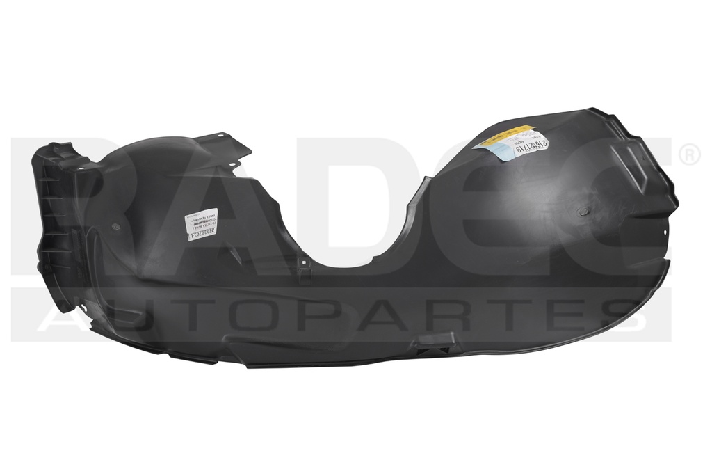 TOLVA SALPICADERA DELANTERA FD FIESTA 00-02 FIRST/TREND/AMBIENT/L/XL L4 4 CILINDROS 1.6L 4 PUERTAS IZQ