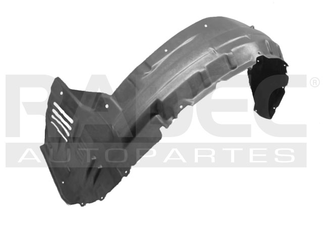TOLVA SALPICADERA MT MONTERO 03-06 PLASTICO IZQ