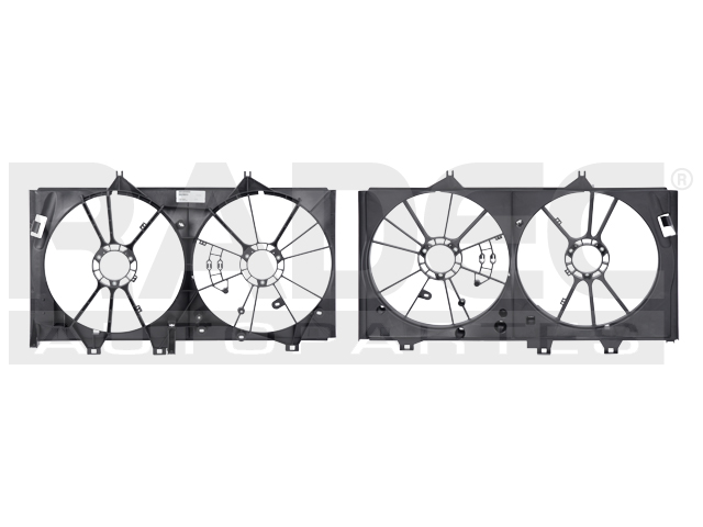 TOLVA VENTILADOR TY CAMRY 12-17 V6 3.5 LTS