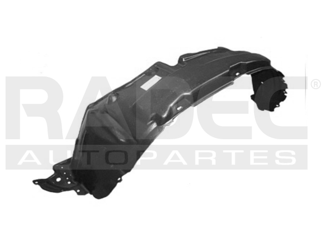 TOLVA SALPICADERA TY RAV 4 06-12 PLASTICO IZQ