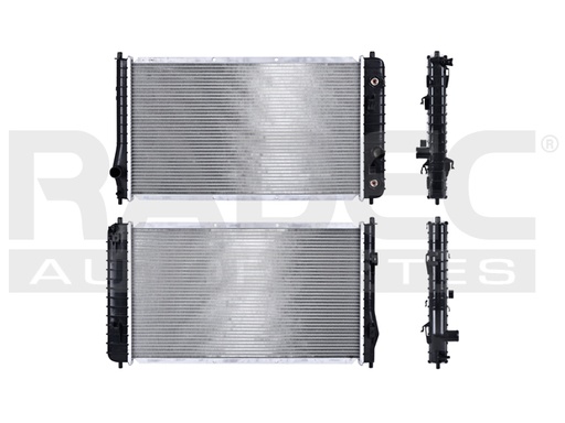 RADIADOR CV CAVALIER/SUNFIRE 02-05 L4 2.2, 2.4 LTS C/S AA AUT 26X14 7/8X26MM ALUM SOLD POLAR