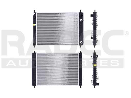RADIADOR CV HHR 06-11 L4 2.4 LTS AUT C/S AA 21 2/3X17 1/4X16MM ALUM SOLD POLAR