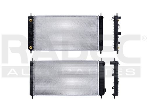 RADIADOR CV MALIBU 04-10 L4 2.2 LTS C/S AA AUT 26 7/9X14X16MM ALUM SOLD POLAR