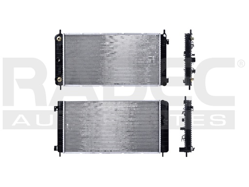 RADIADOR CV MALIBU/PONTIAC/SATURN 04-10 V6 3.5/3.6/3.9 LTS C/S AA AUT 26 7/9X14X16MM ALUM SOLD POLAR