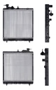 RADIADOR DG ATOS 00-04 L4 1.0 LTS S/AA STD 14X15 3/5X34MM ALUM MEC POLAR