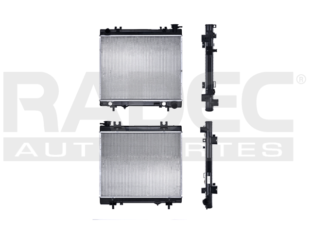 RADIADOR DG DAKOTA 05-07 V6/V8 3.7/4.7 LTS C/S AA AUT 17 5/7X22X26MM ALUM SOLD POLAR
