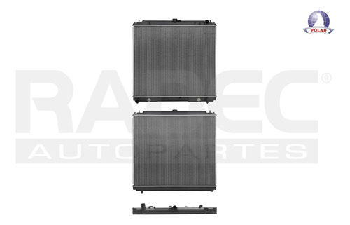 RADIADOR NS PATHFINDER/FRONTIER/X-TERRA 05-12 V6 4.0 LTS C/S AA AUT 23 5/8X27X32MM ALUM SOLD POLAR