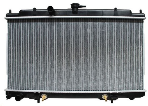RADIADOR NS SENTRA 00-06 L4 1.8/2.0 LTS C/S AA AUT 14 1/6X27X16MM ALUM SOLD POLAR