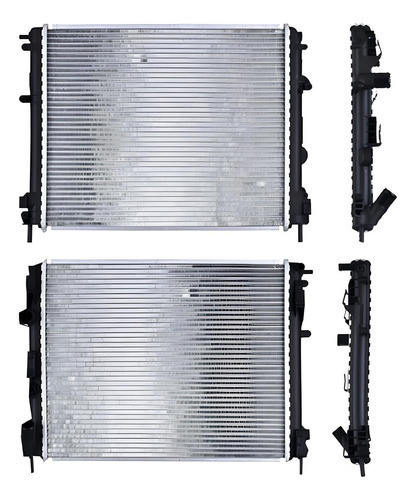 RADIADOR RN CLIO 02-10 L4 1.6 LTS C/S AA STD 18 8/9X16 2/3X26MM ALUM SOLD POLAR