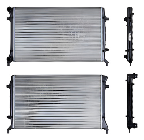RADIADOR VW BORA/GOLF/ALTEA/WAGON 06-10 L4 2.5 LTS ESTANDAR