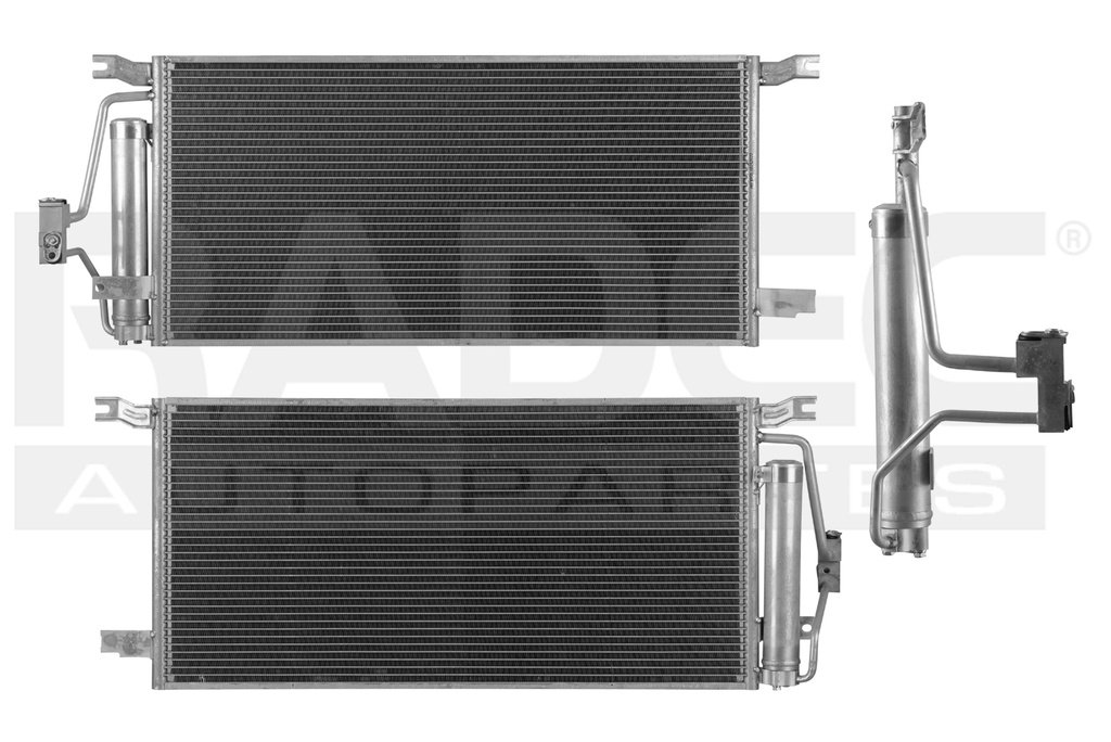 CONDENSADOR DE AIRE CV VENTURE 01-06 V6 3.4/3.5 LTS AUT C/SECADOR 29 15/16X14 3/16X16MM ALUM SOLD