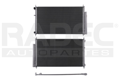 CONDENSADOR HD ODYSSEY 05-10 V6 3.5L AUT C/SECADOR 30 1/6X16 1/2X16MM ALUM SOLD POLAR