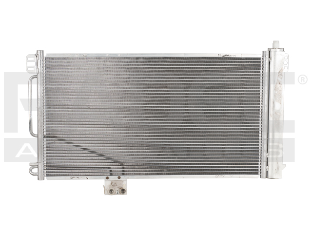 CONDENSADOR DE AIRE MC CLASE C230 01-05 V6 3.0, 3.2/V8 5.0, 5.4 LTS AUT/STD C/SECADOR 26 1/7X14 1/2X16MM ALUM SOLD POLAR