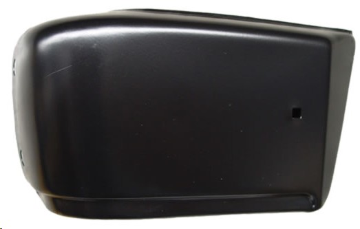 ALERON DEFENSA DELANTERO NS 720 84-91 NEGRO METAL BASE/DELUXE/SPORT TRUCK L4 4 CILINDROS 2.0/2.2/2.4/2.5L 2 PUERTAS DER