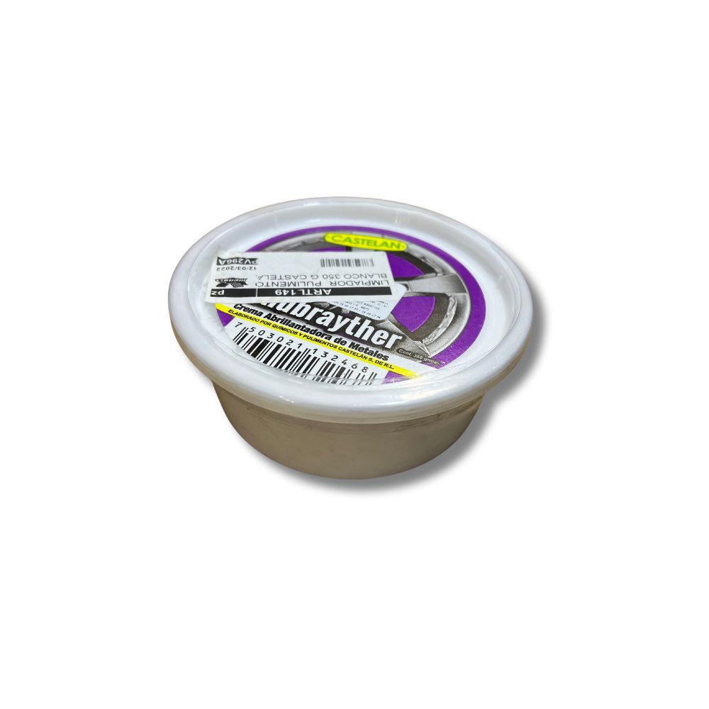 LIMPIADOR PULIMENTO BLANCO 350 G CASTELA