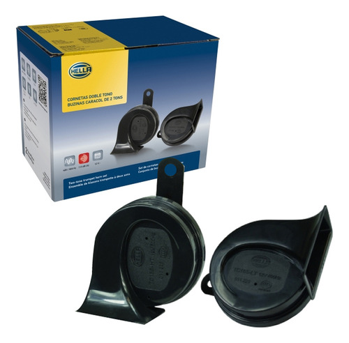 BOCINA CARACOL HELLA COMPACTA PAR