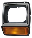 BISEL DODGE RAM 86-89 CROMADO C/CUARTO IZQ