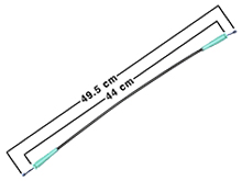 CABLE P/CERRADURA FD. ECONOLINE PTA. LAT