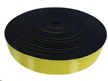 CINTA EMPAQUE C/ADHESIVO 1" 1/2 X 1/8" 10 METROS ROLLO