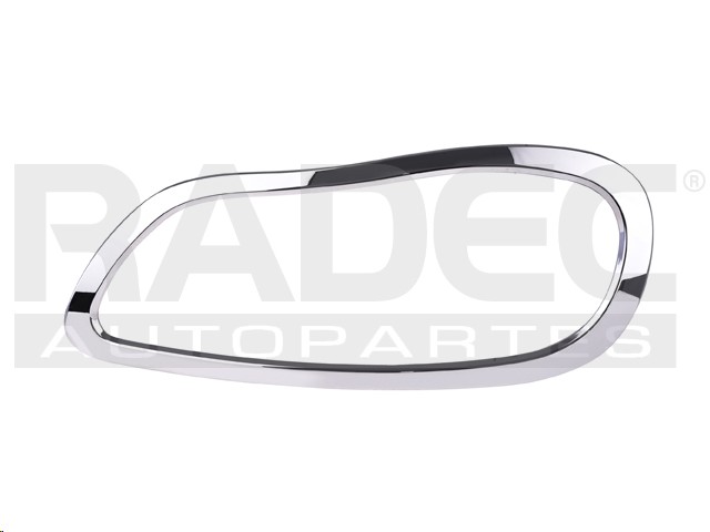 BISEL FARO FR M2 106/112 DELANTERA 03-12 CROMADA TW IZQ