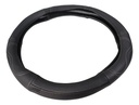 CUBRE VOLANTE "M" PIEL LINEA PLUS NEGRO/