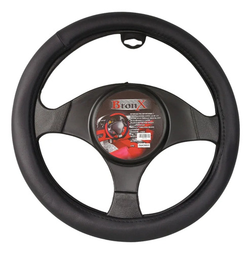 CUBRE VOLANTE VINIL NEGRO