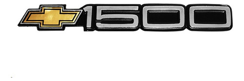 EMBLEMA LETRERO CV 1500 CROMO
