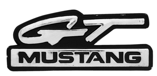 EMBLEMA LETRERO FD GT MUSTANG 95-00 CROMO P