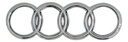 EMBLEMA LOGO TRASERO AD CROMO