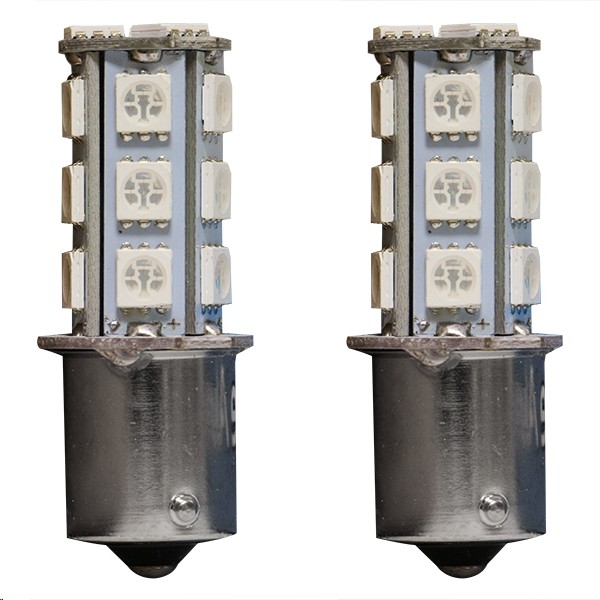 [F1034LZ005] FOCO 1034 AZUL 18 LEDS C/ESTROBO