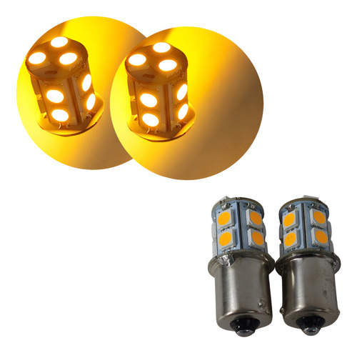 FOCO 1141 T/MAZORCA 13 LED AMBAR C/ESTRO