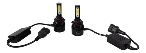 FOCO 9005 LED DUAL BLANCO / AMBAR