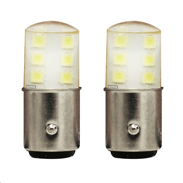FOCO 1034 12 LEDS BLANCO PAR GEL C/STROB
