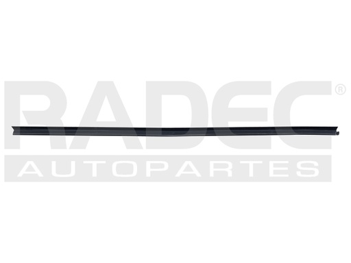 MOLDURA BOTAGUA CV CHEVY JOY / POP / PICK UP 94-06  3 PUERTAS NEGRA TIPO ORIGINAL Derecho   Exterior