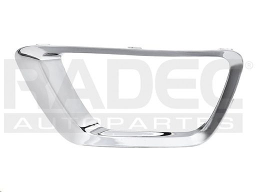 MOLDURA REJILLA CV COLORADO 16-20 C/HOYO P/FARO CROMADA 4X2/4X4/VERSION A/VERSION B/VERSION C L4/V6 4/6 CILINDROS 2.5/3.6L 4 PUERTAS  IZQ