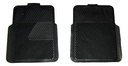 TAPETE MERCURIO VINYPLUS 317 PISO NEGRO 2 PIEZAS