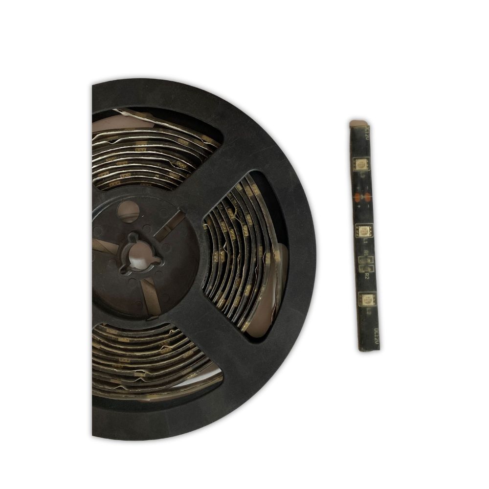 TIRA LEDS FLEXIBLE AMBAR X METRO PRECIO 